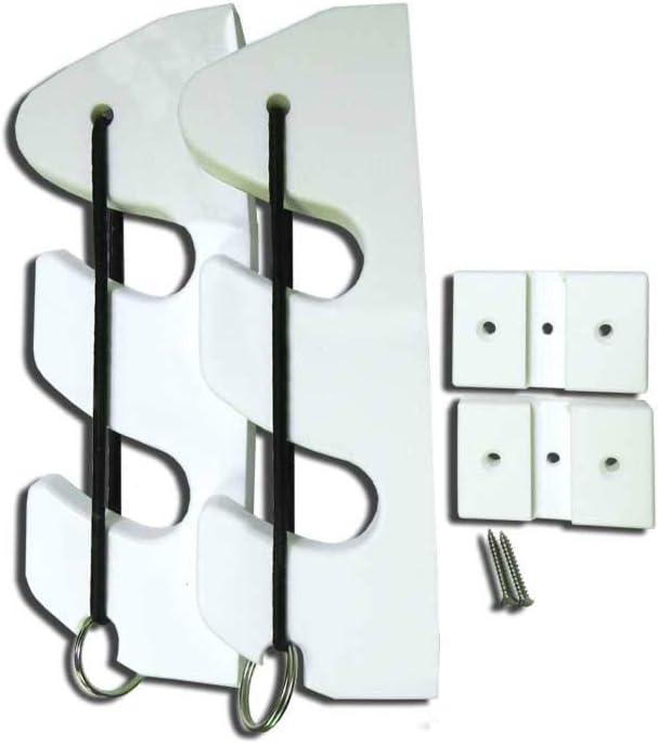 Taco Bungee Showdown: Tested Rod Holders for Secure marine Gear… (White Pair)