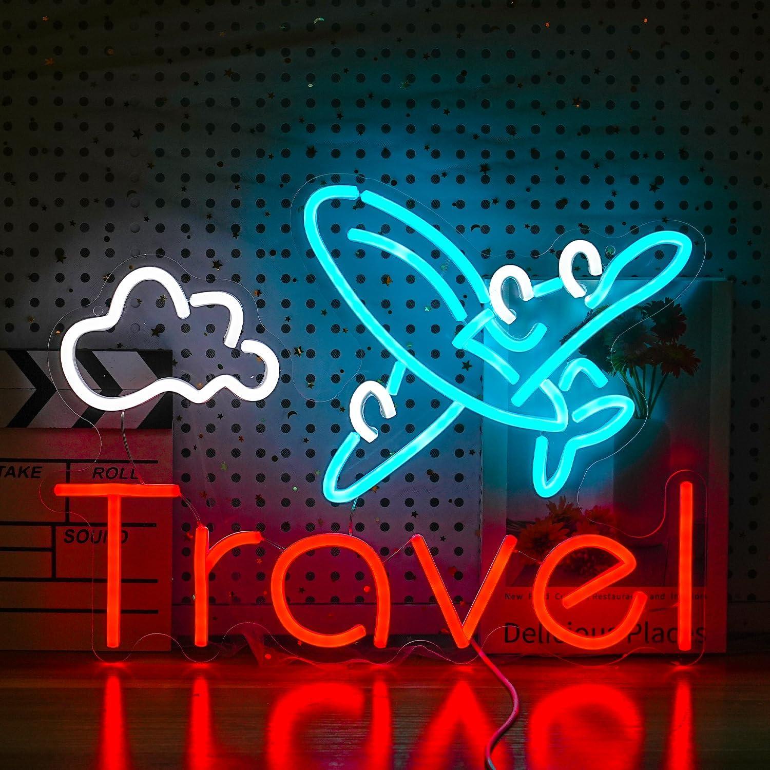 Travel Neon Sign Showdown: Tested Go-To LED Wall Decor For Bedroom Airport