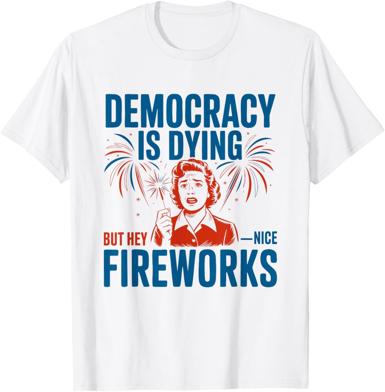 Funny T-Shirts Versus Democracy... Compared!