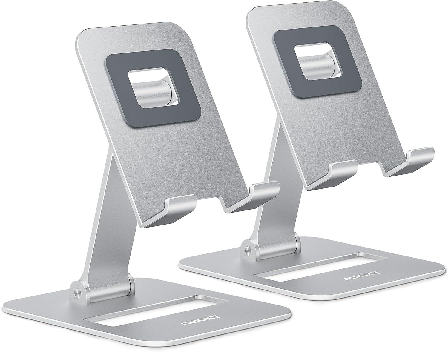 Versus Nulaxy Stand: Dual-Fold Test, Desk Use, All Phones… Surprising Ease!
