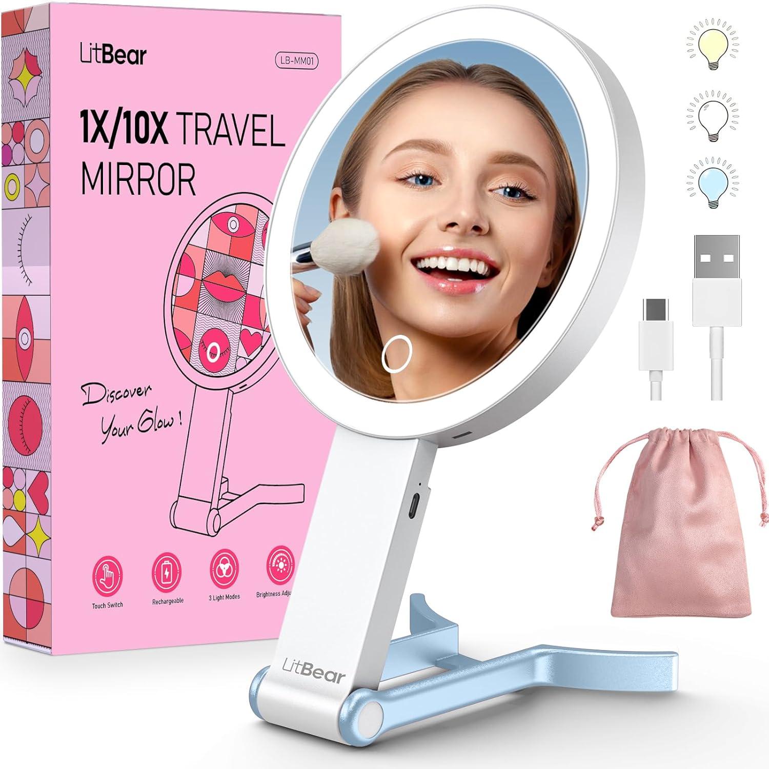 Dazzling Mirror Showdown: Tested In-Flight Beauty Hacks