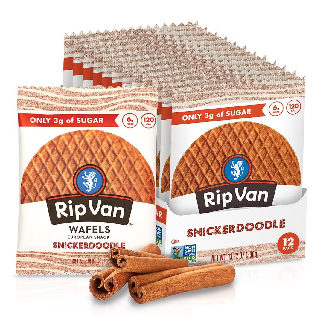 Rip Van Wafels Sticks: Surprising Low Sugar, Keto Wins!