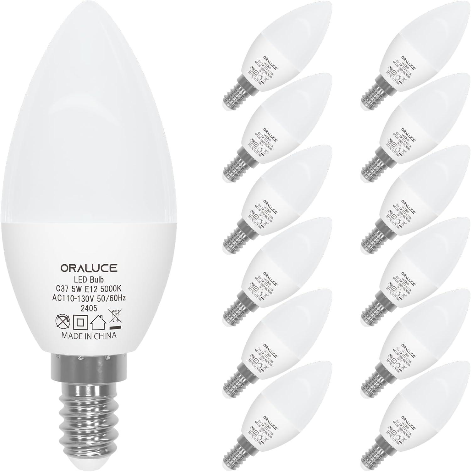 5000K Daylight Bulb Versus Chandelier Use: 12 Pack Tested for Bright Insights