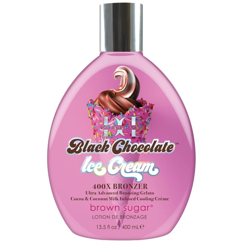 Double Dark Chocolate Ice Cream vs. Bronzer: Surprising Match, Sun-Kissed Glow Tested