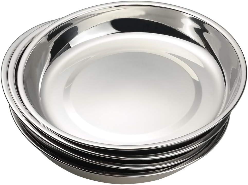 Stainless Steel Plates Showdown: Durable, Food-Grade, 4-Pack… Surprising Insights?