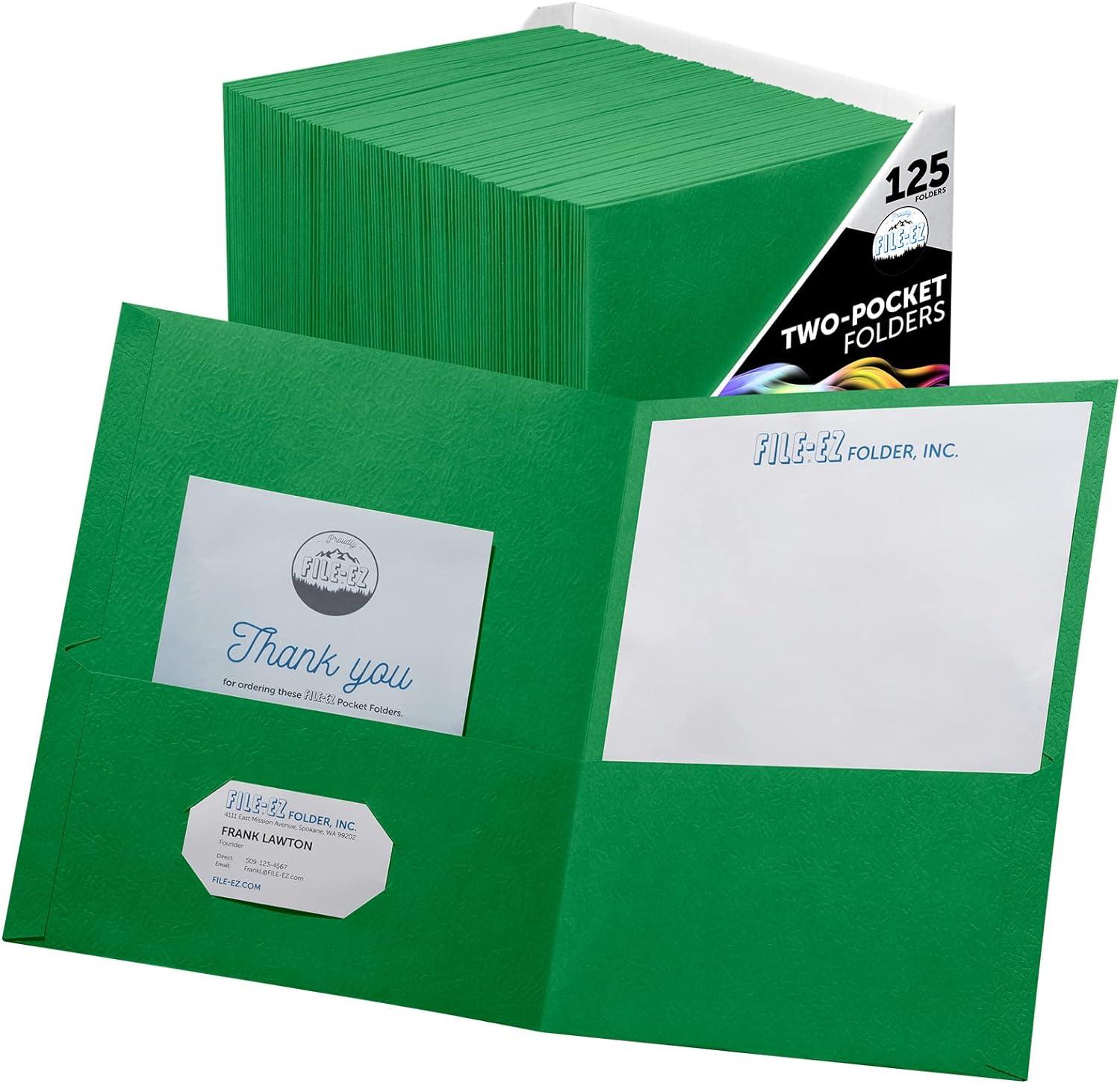 Green Ez-32460 Folders: Tested Versus Trendy Need... Space Smart!