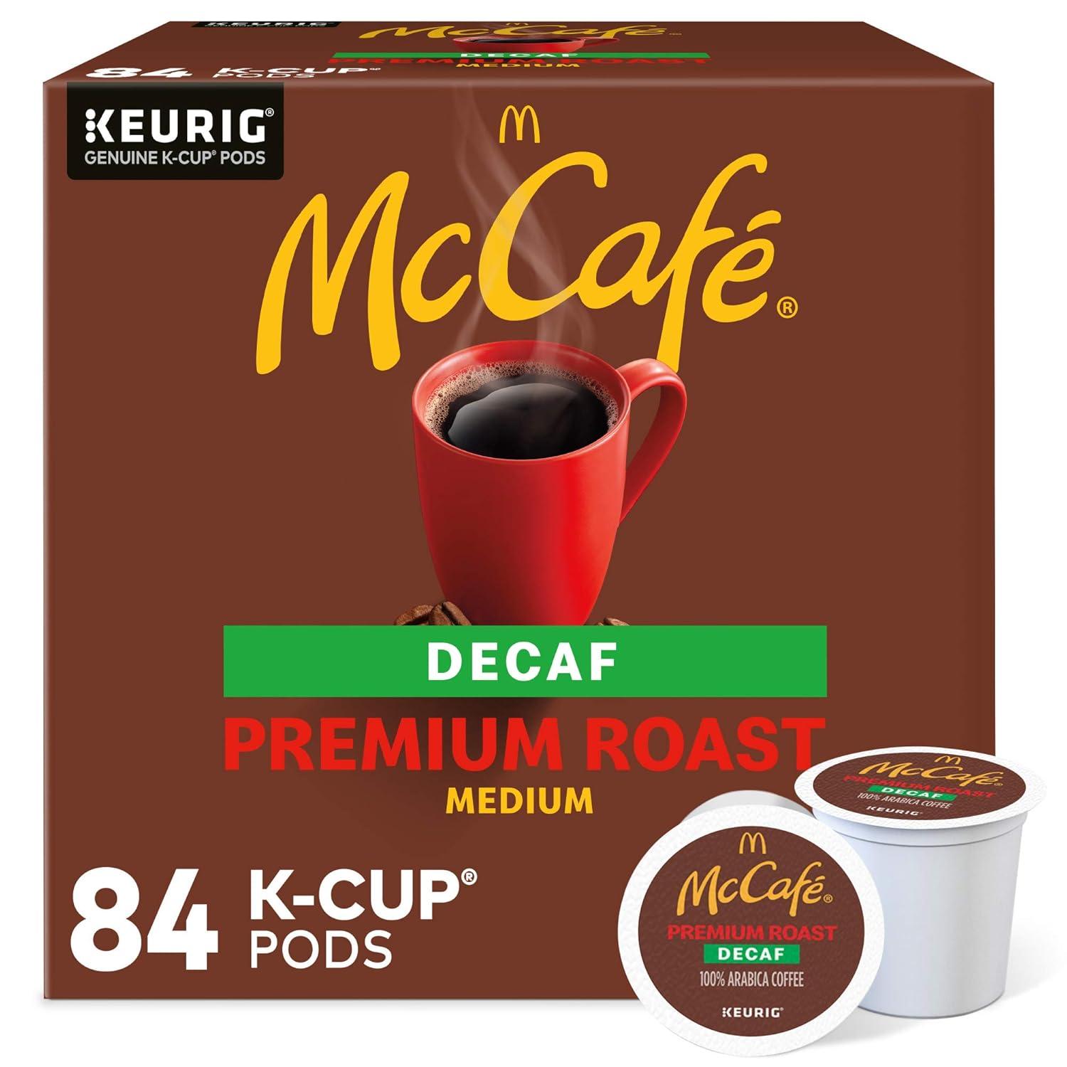 Keurig vs. McCafe Decaf: Surprising Breakdown...85 Pods, Premium Roast