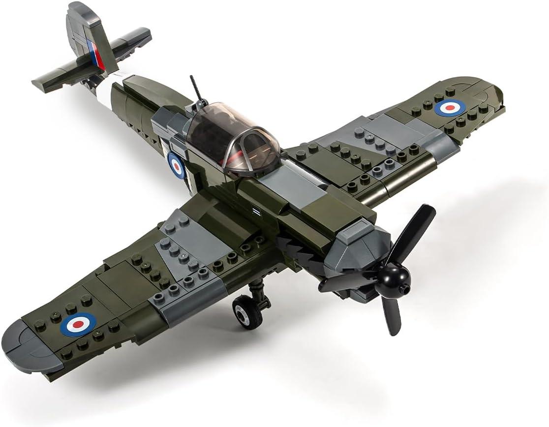 DAHONPA Spitfire Versus Bricks Comparison: Tested Military Ryan... Build Toy Gift