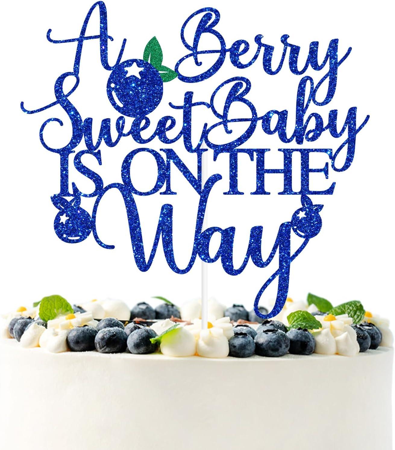 Blueberry Showdown: Tested Baby Shower Cakes & Decor… Sweet Tricks!