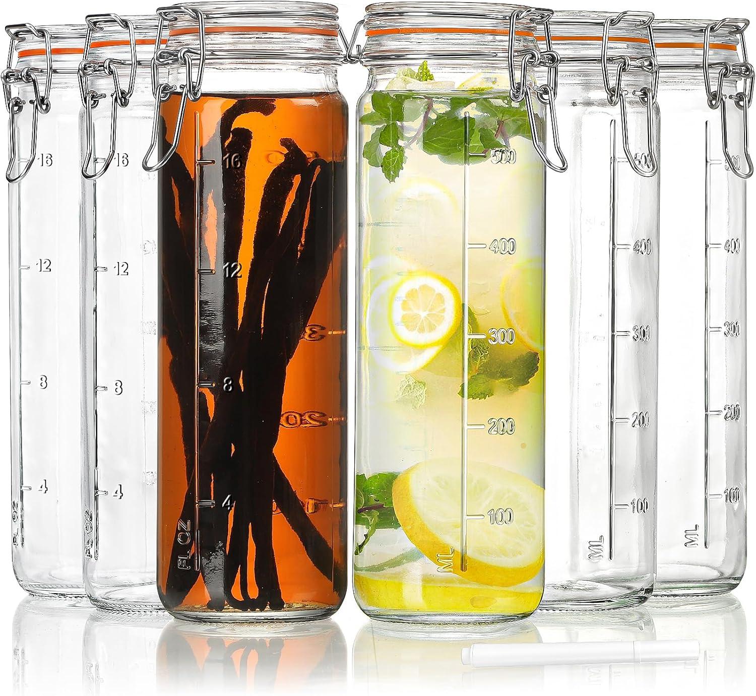 Airtight Jars Tested Versus Bottles: Storage Insights In 600ml Sets...سبک
