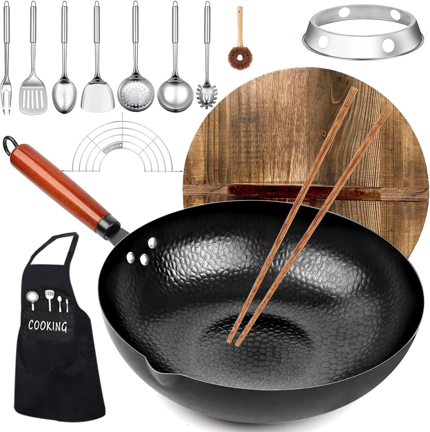 Surprising Insight: Carbon Steel Wok vs.Non-Stick Showdown