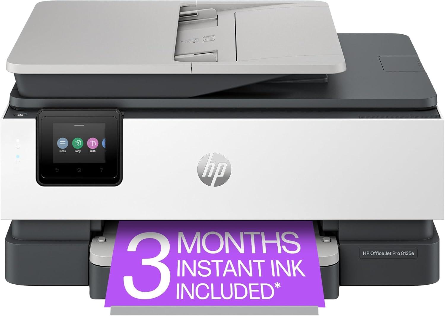Wireless Inkjet Showdown: HP 8135e Versus Home Needs, Tested...复印快！