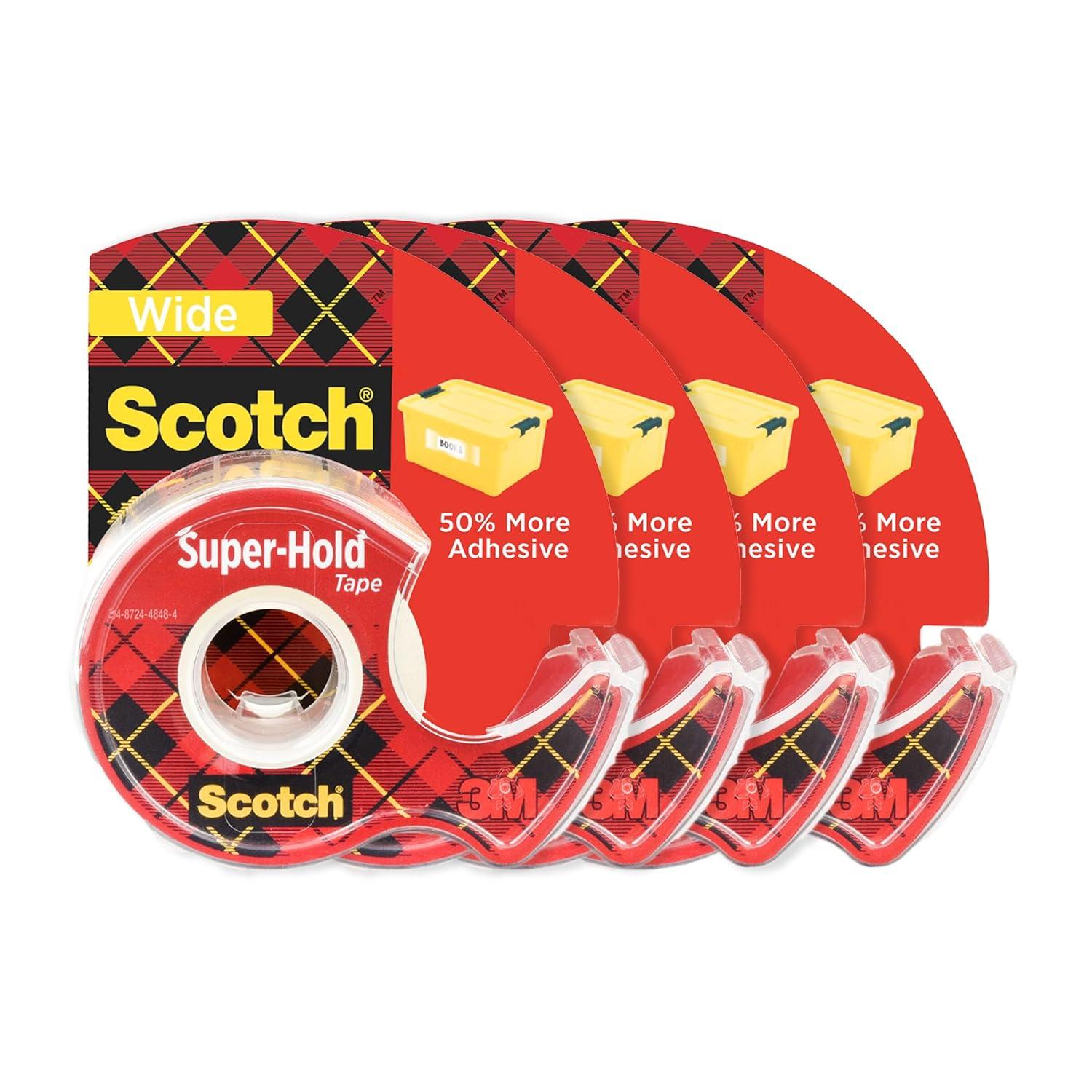 Scotch Tape's 650 in Length & Case Tested vs. Standard Rolls: Surprising Office Use Insight