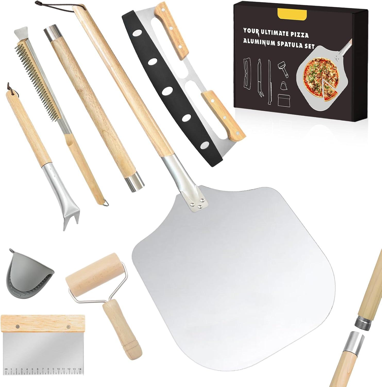 7PCS Pizza Accessories Kit - Compared for Crisp, Easy Use (Easier Than You Thought)