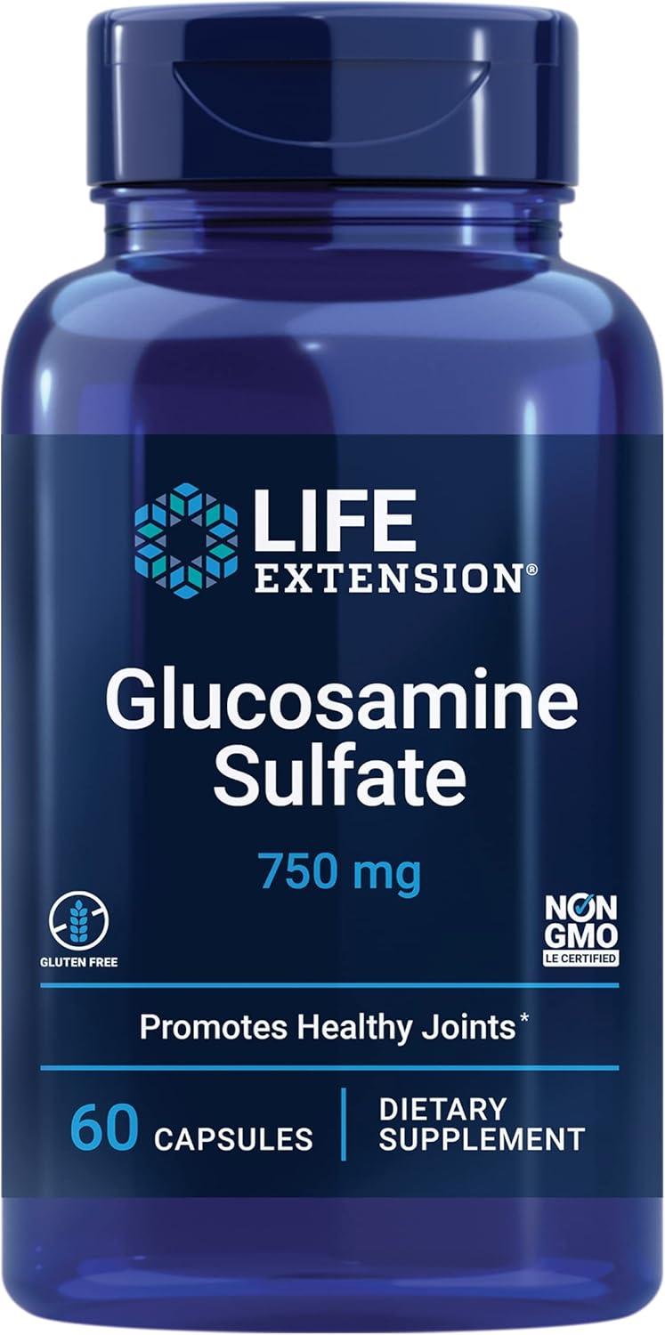 Life Extension Glucosamine 750 Mg Tested: Surprising 60-Capsule Joint