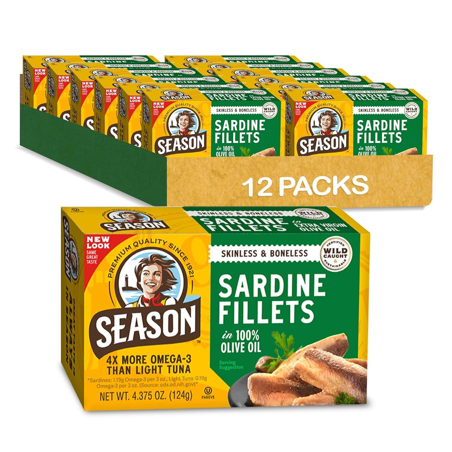 Showdown: Sardines in Olive Oil, More Omega 3's Than Tuna, & Keto Calcium Boost (Wild Caught, Skinless & Boneless, 22g Protein) - Surprising Insight for Health-Conscious Shoppers
