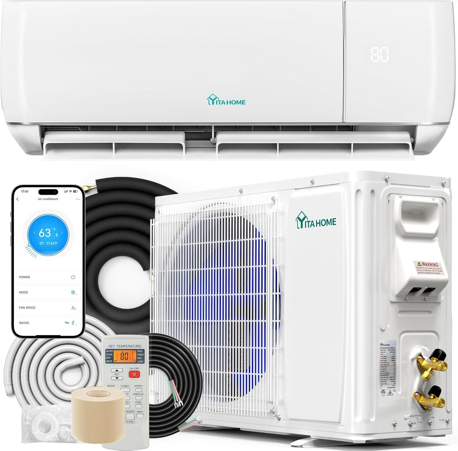 YITAHOME HVAC Showdown: 20 SEER2 & Alexa Compatibility, Tested for 750 Sq. Ft