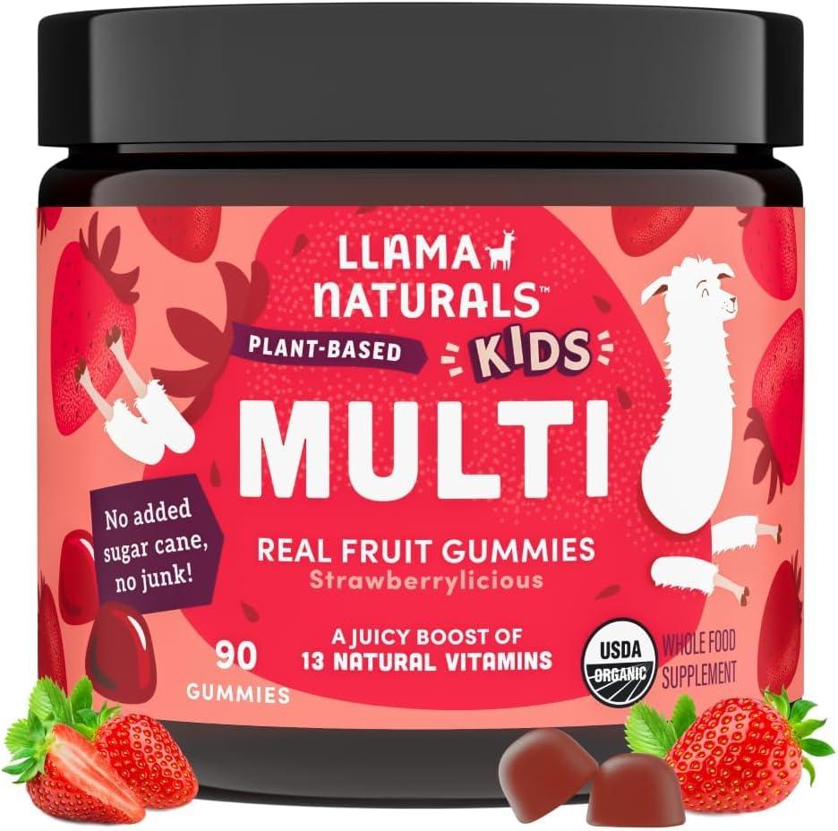 Vegan, Organic, No Added Sugar Cane: Llama Naturals Gummies Showdown, Surprise Vitamin K