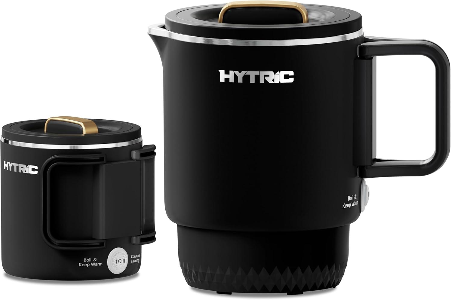 Travel Electric Kettle Showdown: HYTRIC's Foldable Design & Dual Power Tested for On-The-Go Needs