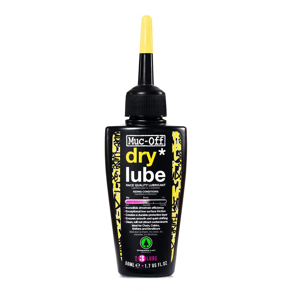 Dry-Weather Showdown: Muc-Off Dry Lube (50ml) vs Biodegradable Chain