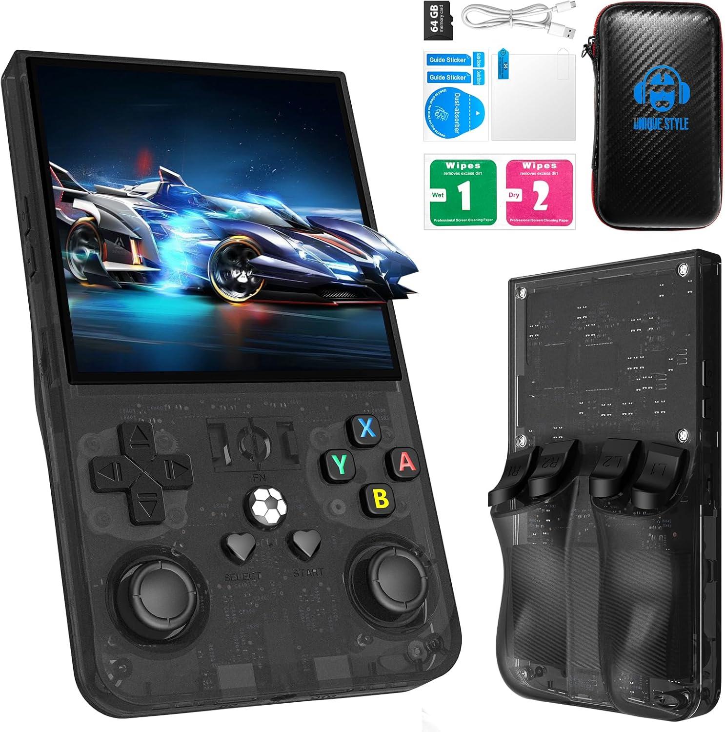 Handheld Game Console Showdown: 2025 R36MAX (64GB) vs. Linux System (4K Screen) - Surprising Open Source for Portability?