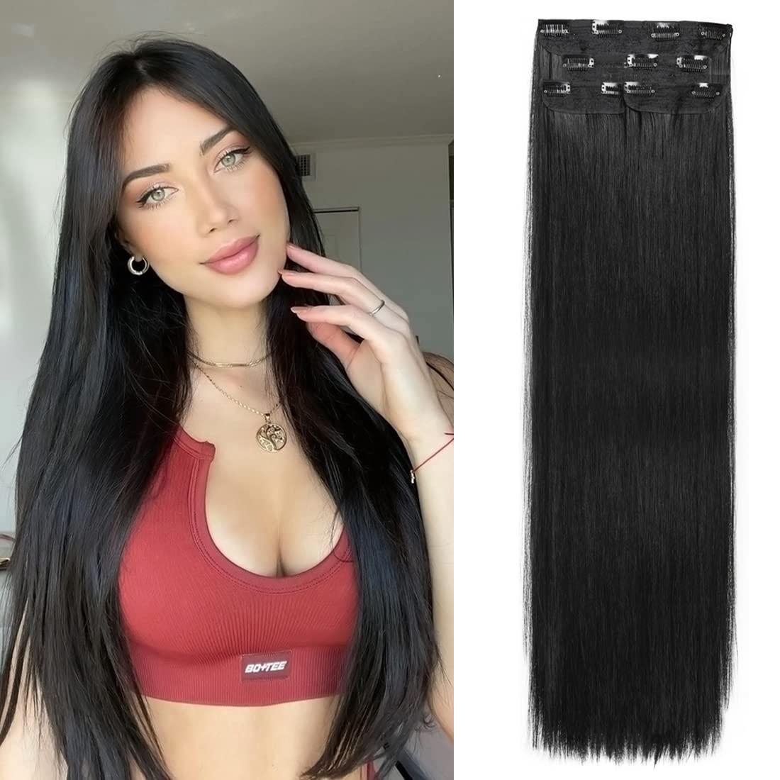 Natural Black Clip-In vs. Double Weft Full Head: Tested for Trending Looks