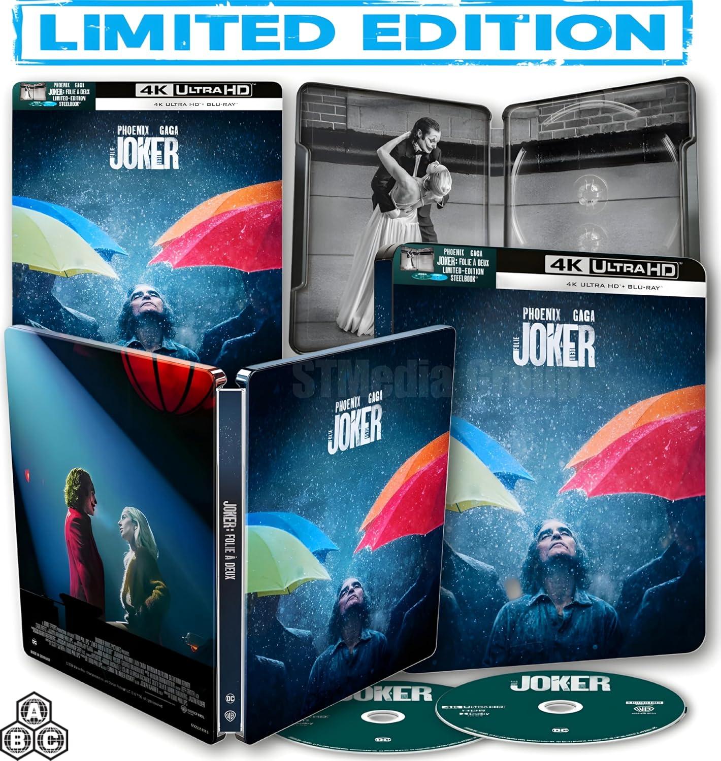 Joker: Folie à Deux SteelBook vs Digital: Collector's Edge, 4K vs Expire Date