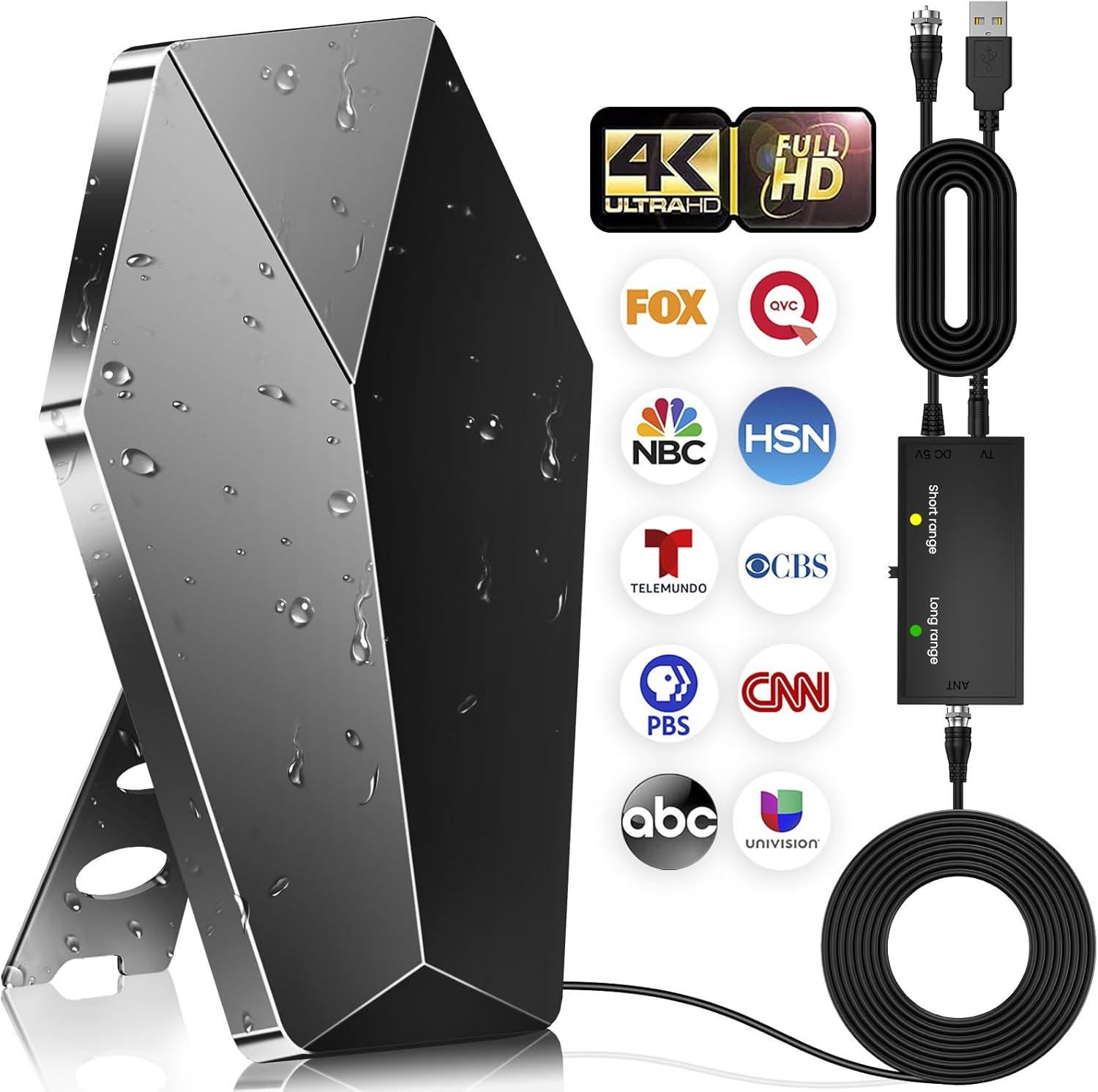 Surprising Insight: HD Antenna Saves Cable Bills with 360° Clarity
