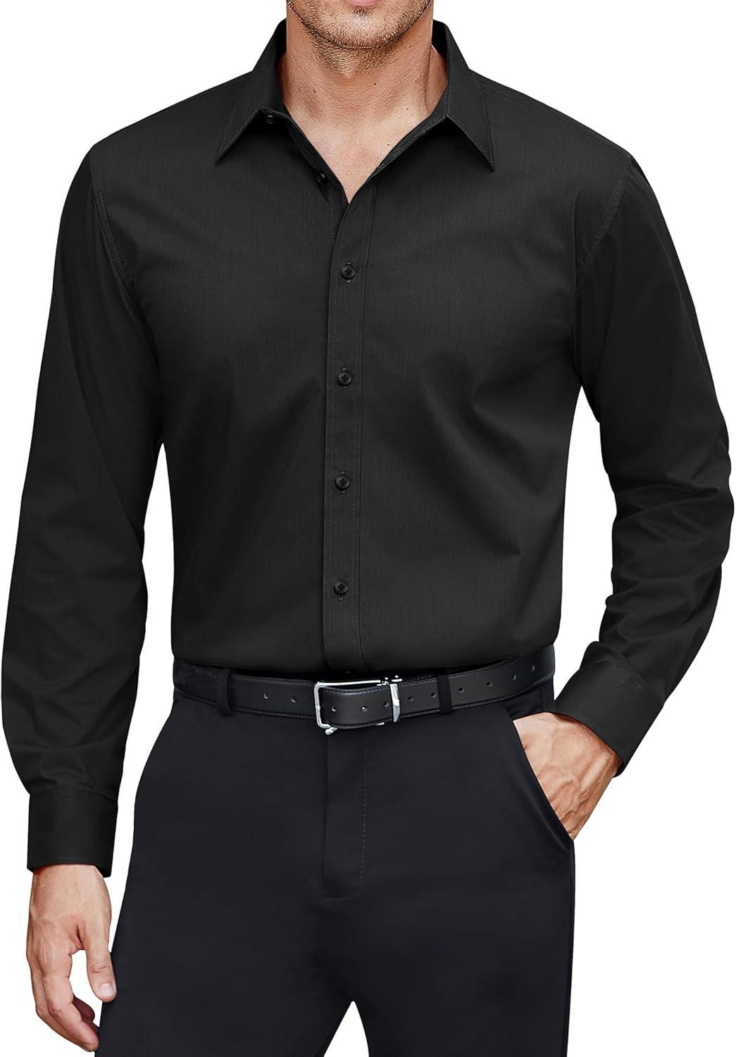 J.VER Men's Dress Shirts Showdown: Stain Shield, Stretch, Surprising