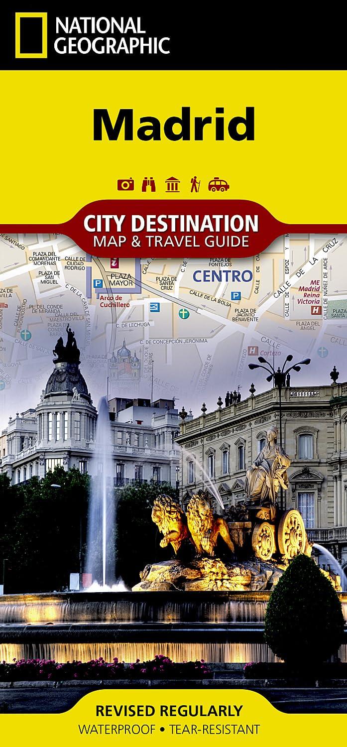 Madrid Map (National Geographic) vs. Zurich Map: Surprising Insight on 3D Terrain & High-Res Streets