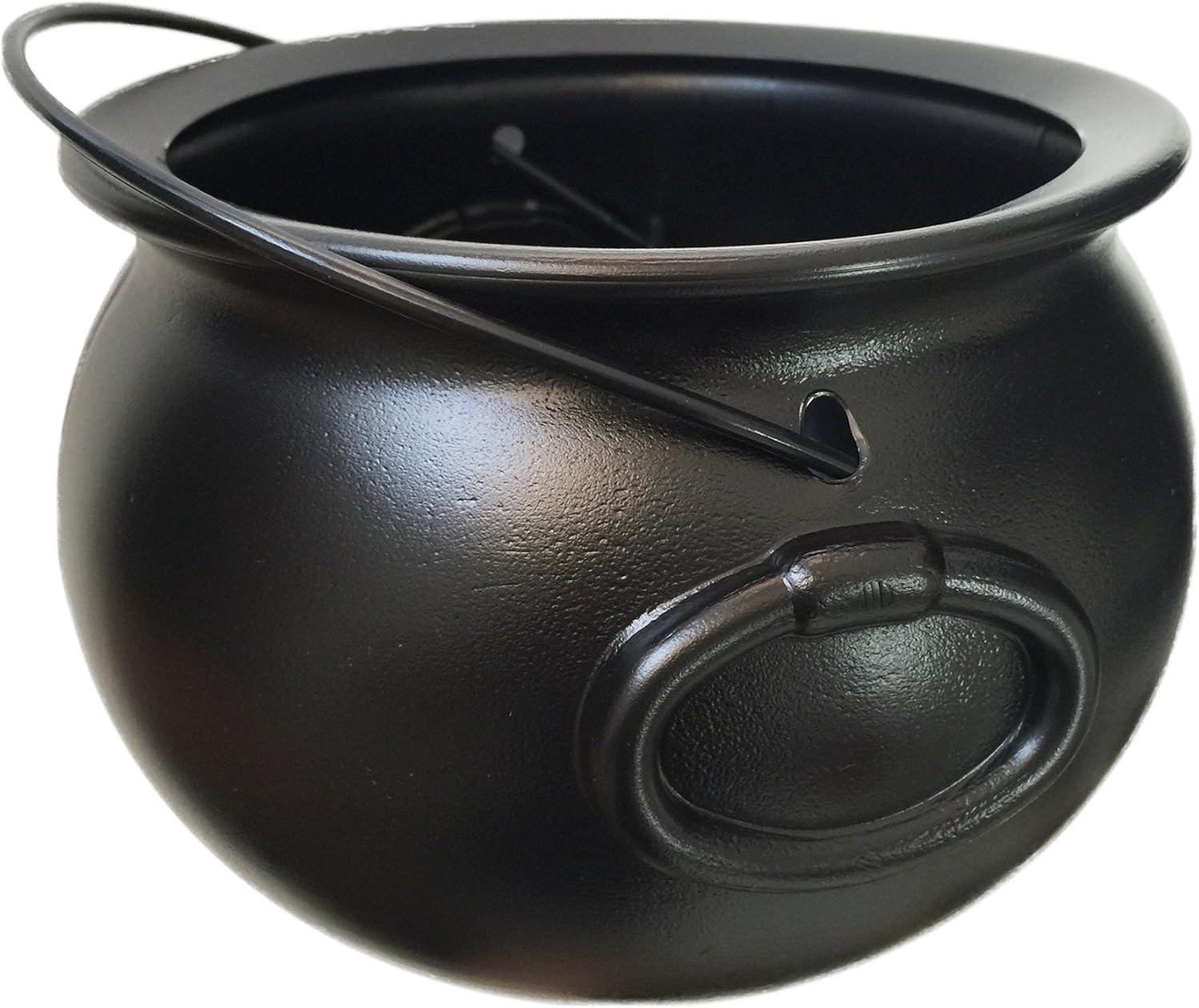 Showdown: Black Cauldron Bucket (Spill-Proof) vs Halloween Candy Bowl (Reusable) - Surprising Party Supplies Versatility!