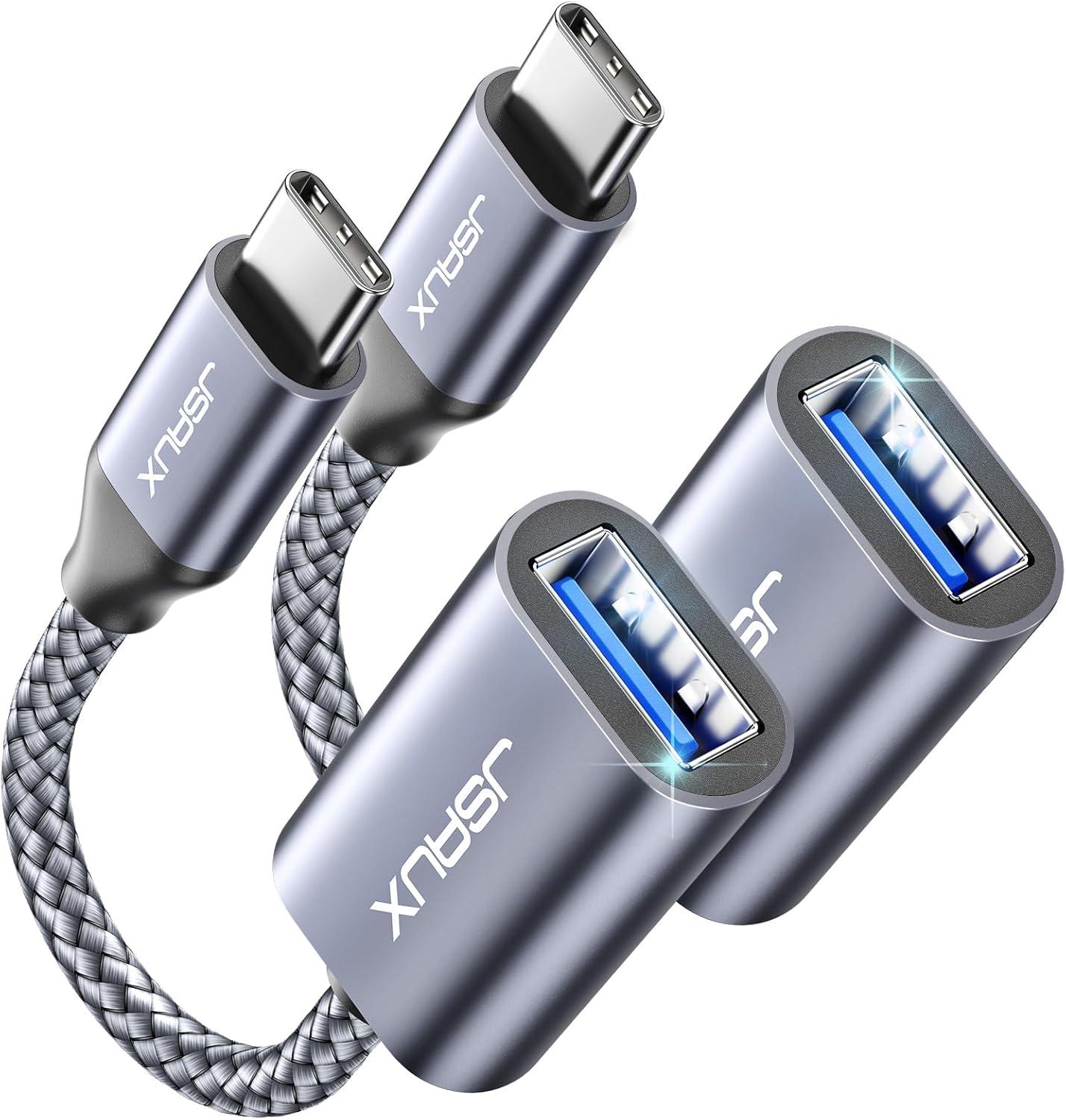 JSAUX 2-Pack Adapter vs. OTG Cable: Tested for 2023 Tech Upgrades