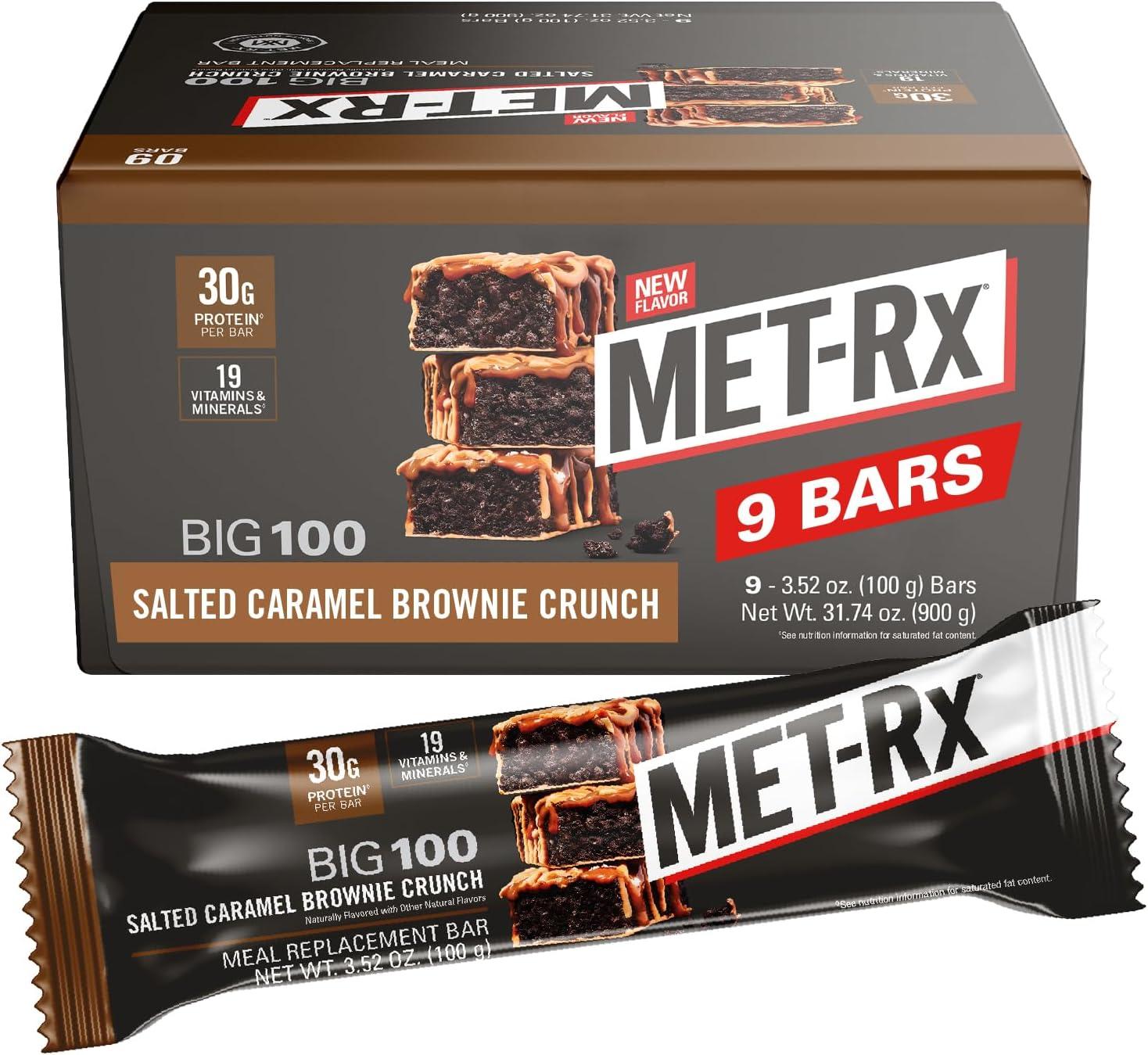 30g Protein, Salted Caramel Crunch (9-Count, 3.52 Oz) - Post-Workout Surprise