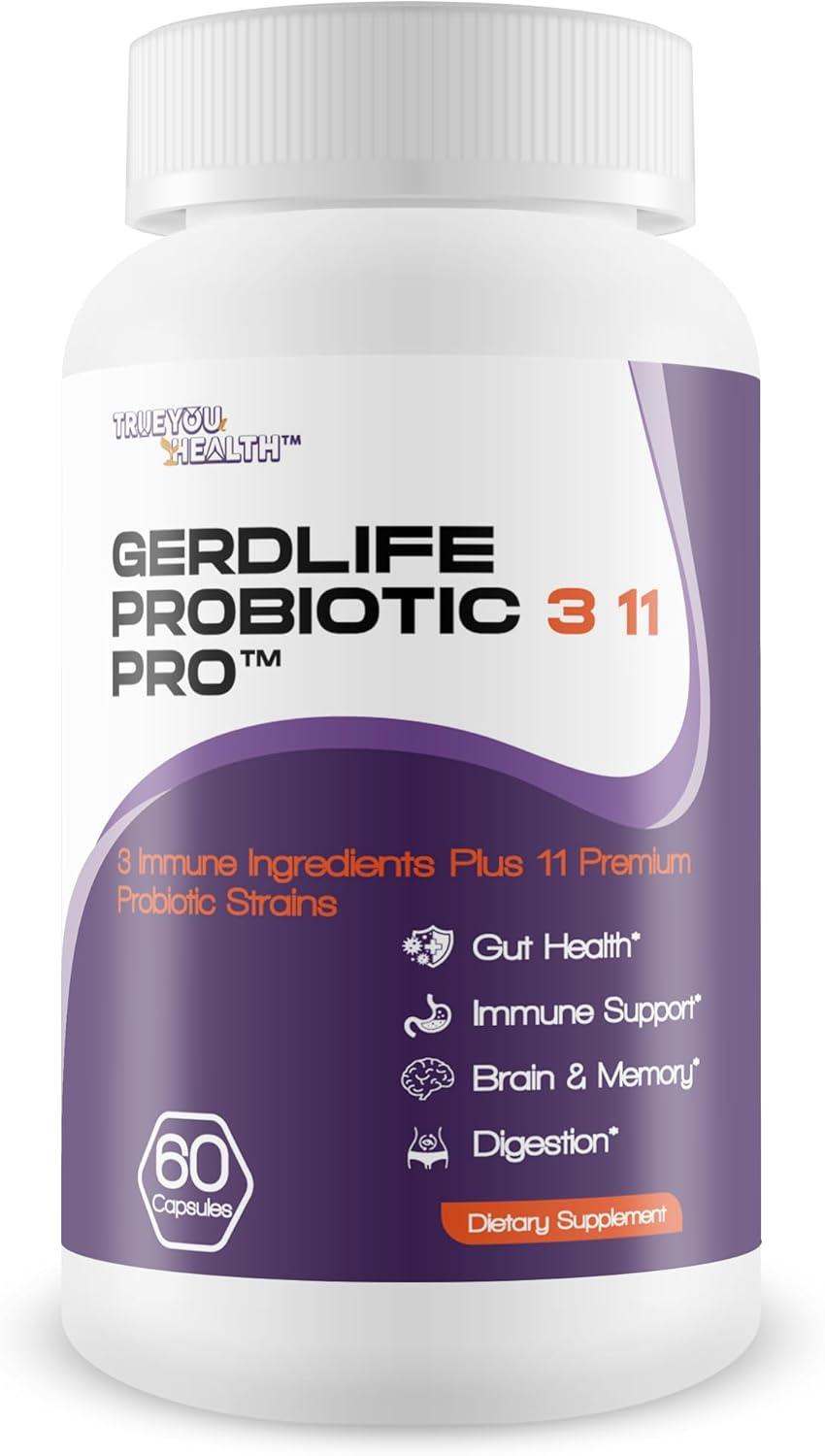 Gerdlife Probiotic 3 11 Pro Tested: 11 Strains vs. Acid Reflux Supplements