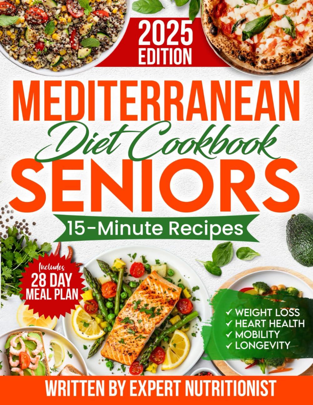 Surprising Insight: Mediterranean Diet Cookbooks Revitalize Seniors' Health