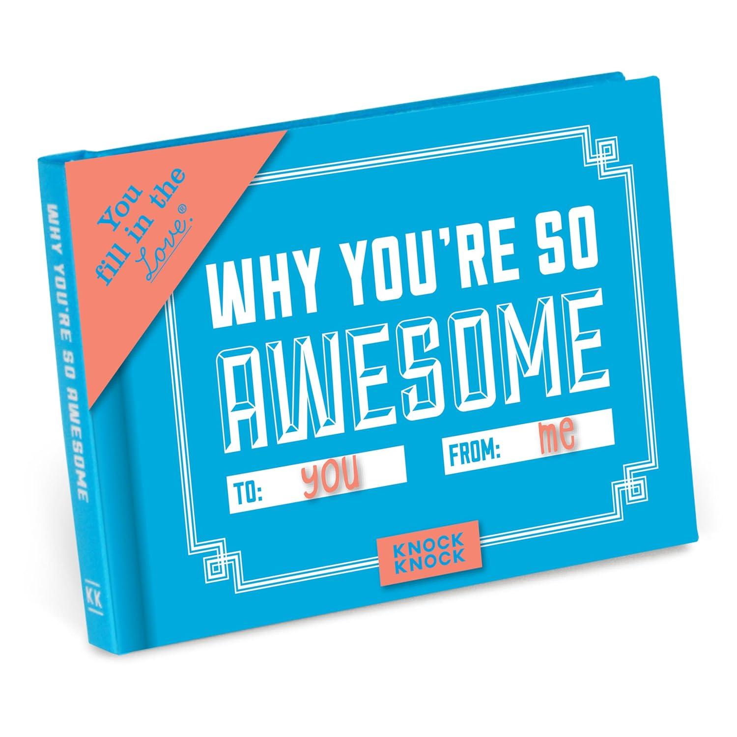 Best Personalized Gift Book - Why You're So Awesome Fill in the Love Book Review