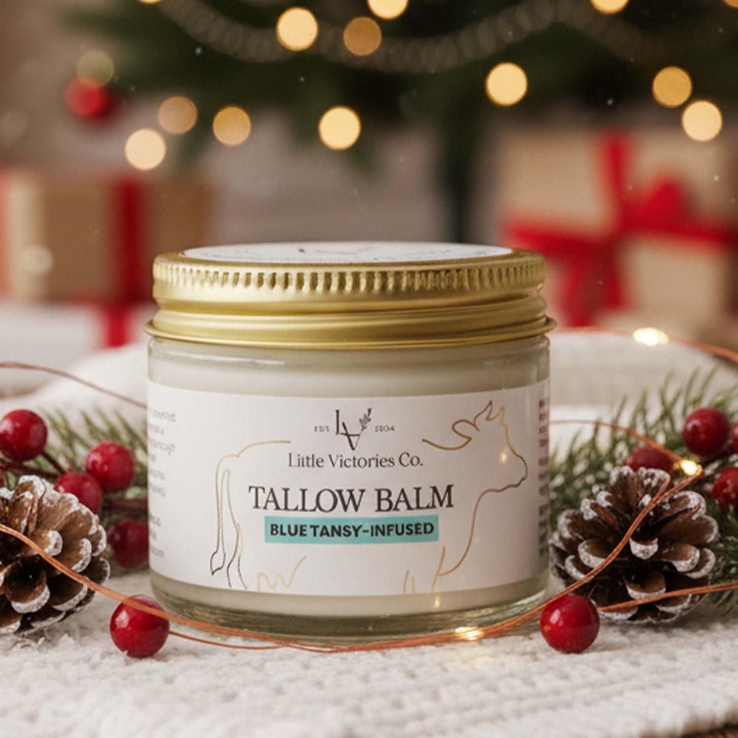 Best Skin Care - Organic Beef Tallow Moisturizer for Eczema, Stretch Marks & Dry Skin