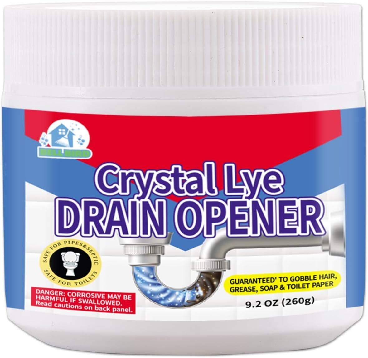 Best Chemical Drain Opener - BELL BIRDCrystal Lye Drain Opener Review