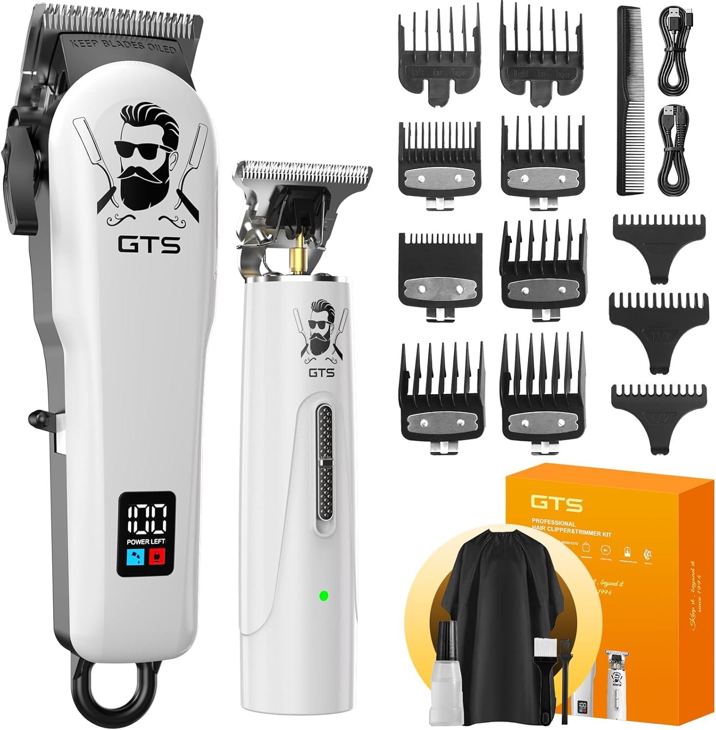 Best Hair Clippers - GTSPro Electric Trimmer with Box, Men's Barber Tools Review