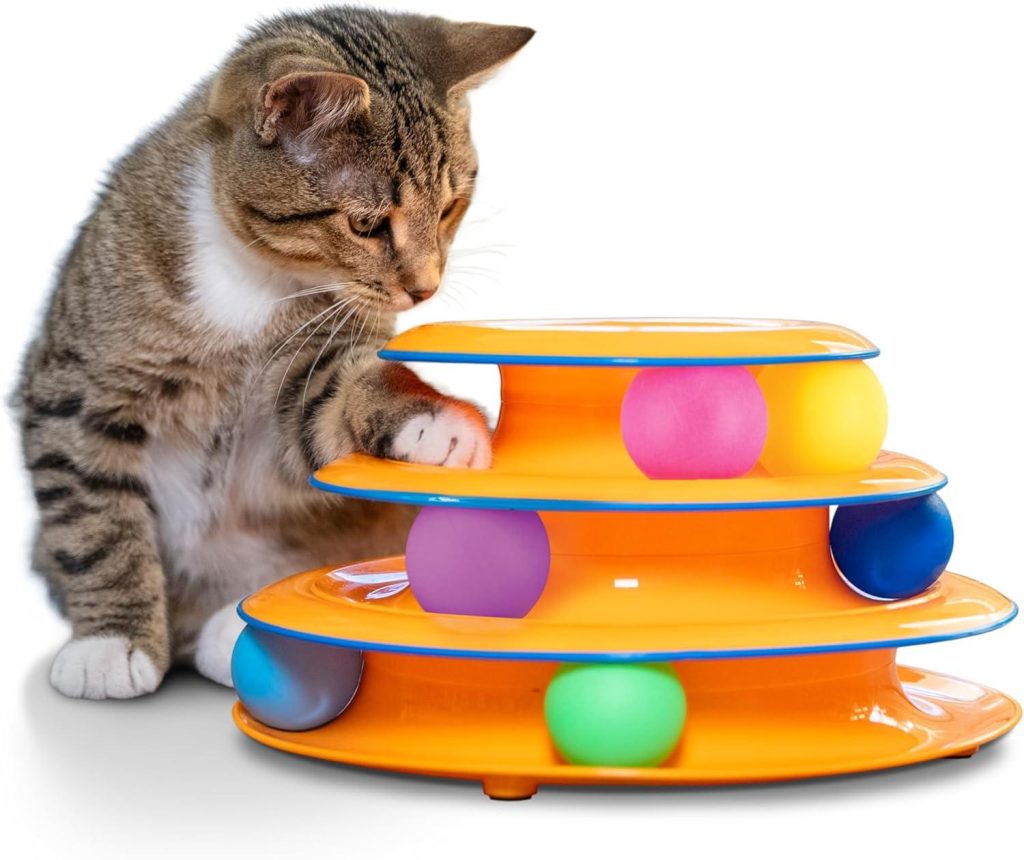 Best Interactive Cat Toy – Catstages Tower of Tracks Review
