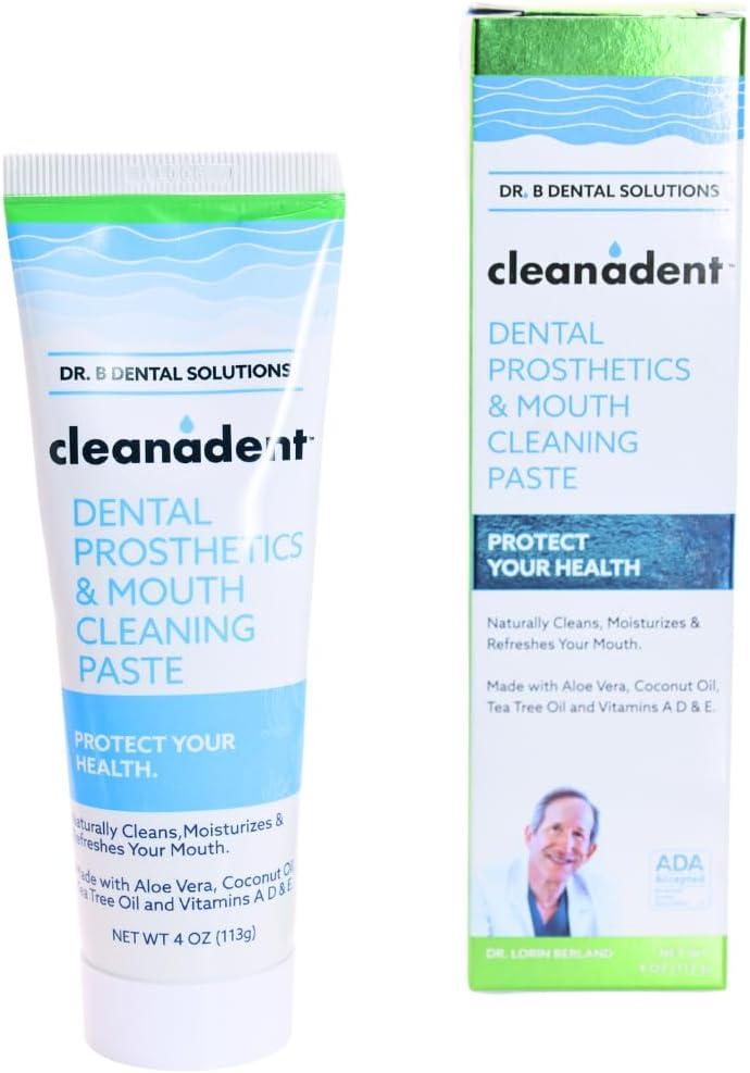 Best Denture Toothpaste – Dr. B Dental Solutions Cleanadent Review