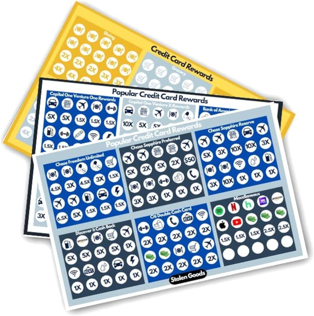 Best Credit Card Organizing Stickers – 360pc Vinyl Set Review