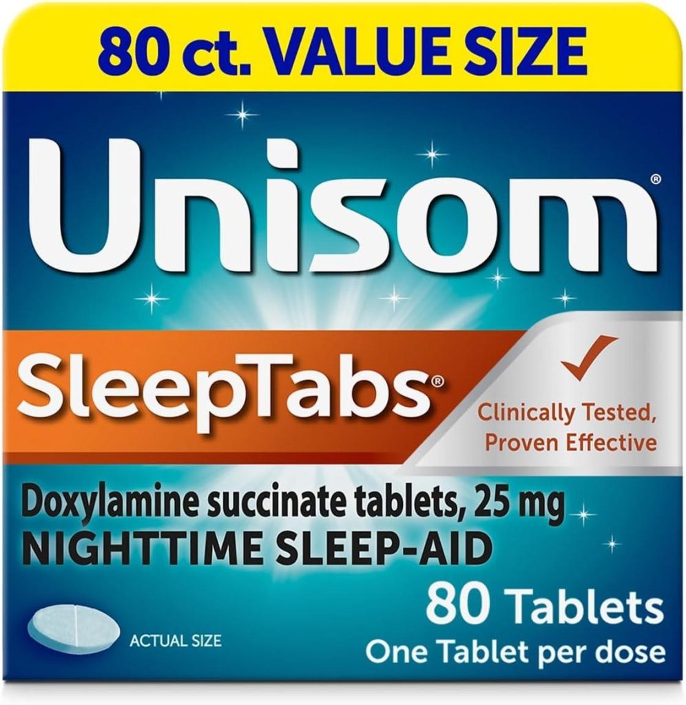 Best Sleep Aid – Unisom SleepTabs, Nighttime Sleep-aid Review