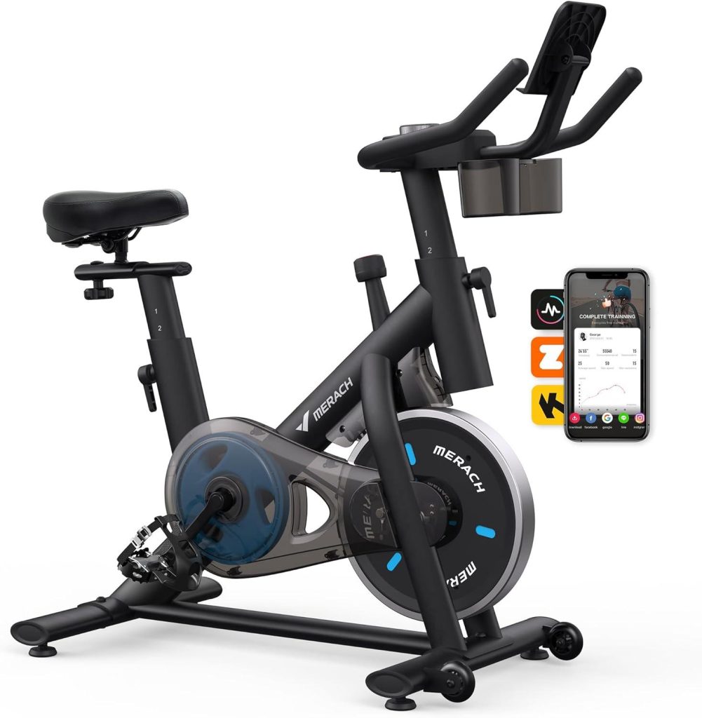 Best Exercise Bike – MERACH Low Noise Indoor Cycling Bike Review