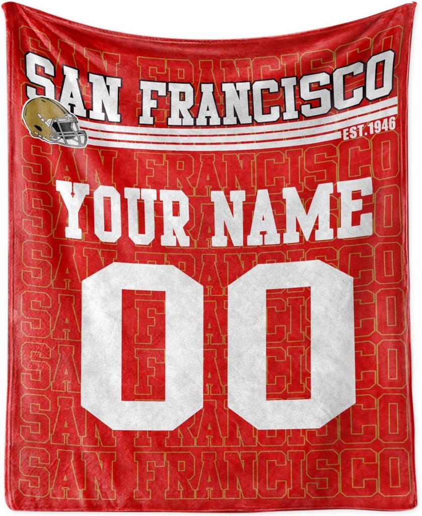 Best Sports Blanket – XINLING City Custom Football Blanket Review