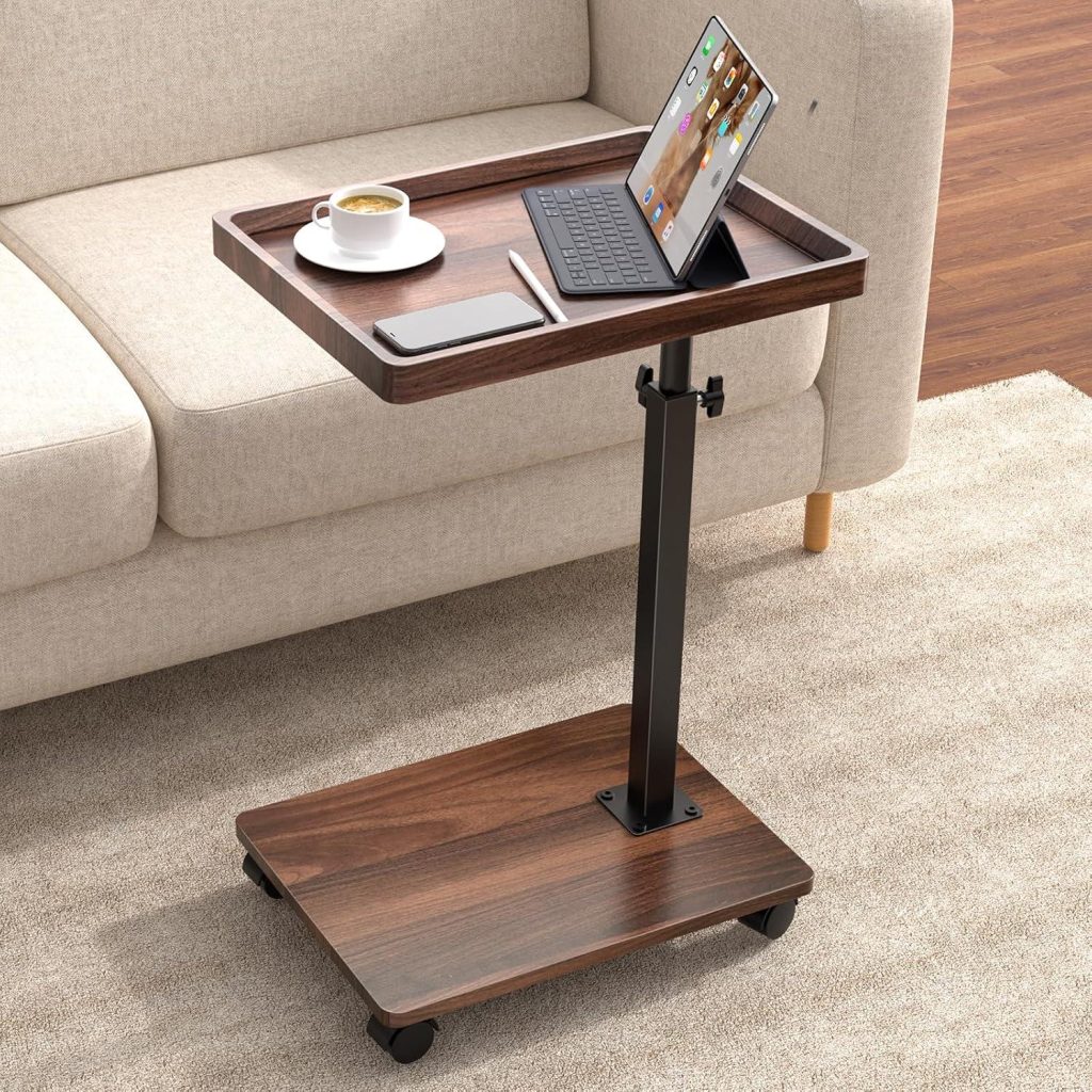 Best Small Space Solution – C Table End Table Adjustable Height Review