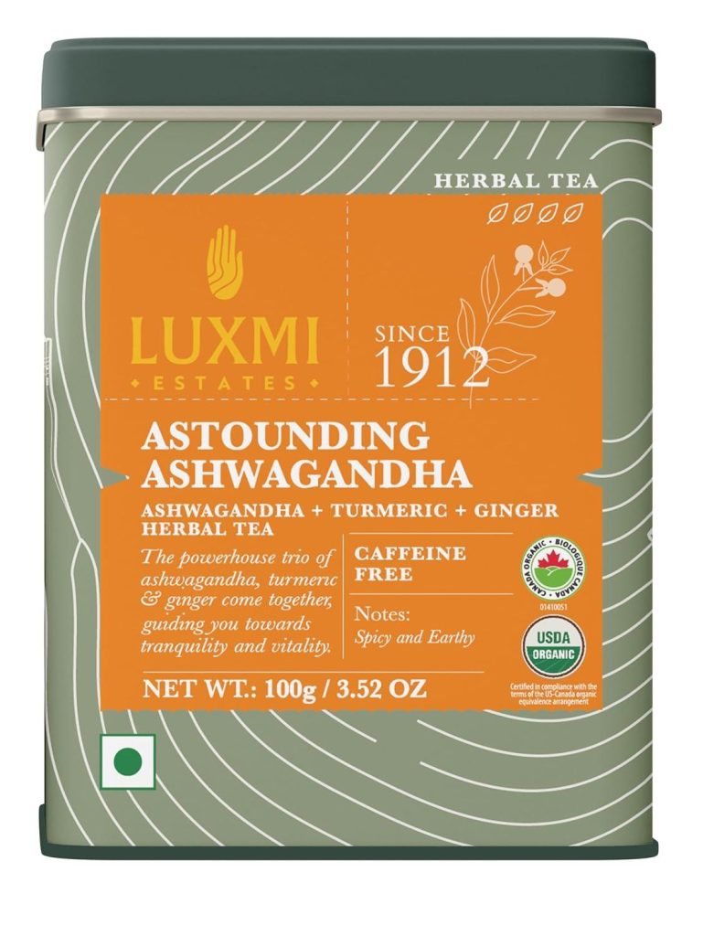 Best Herbal Tea – Luxmi Estates – Astounding Ashwagandha Review
