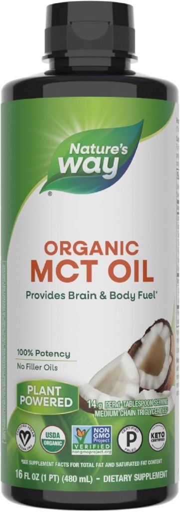 Best MCT Oil – Nature’s Way Organic MCT Oil, 16 Fl Oz Review