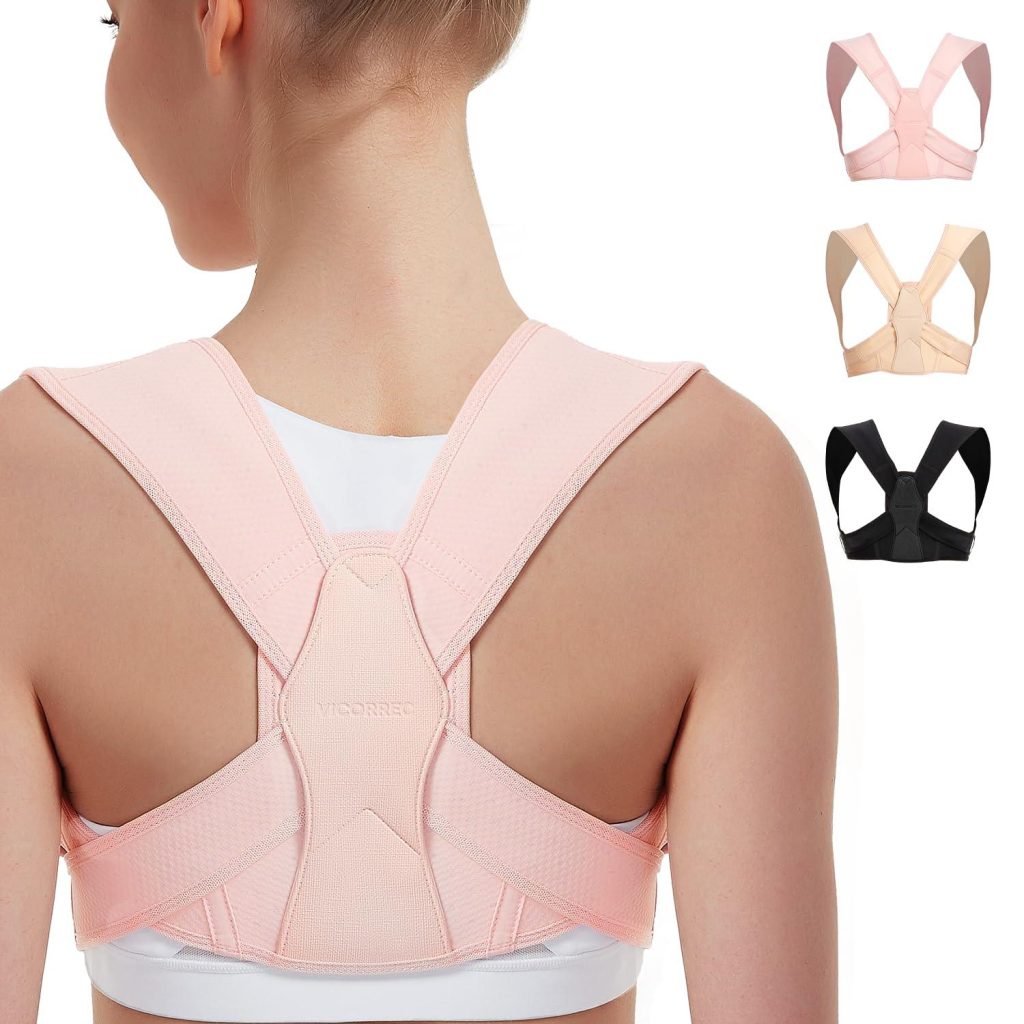 Best Posture Corrector – Vicorrect Adjustable Upper Back Brace Review
