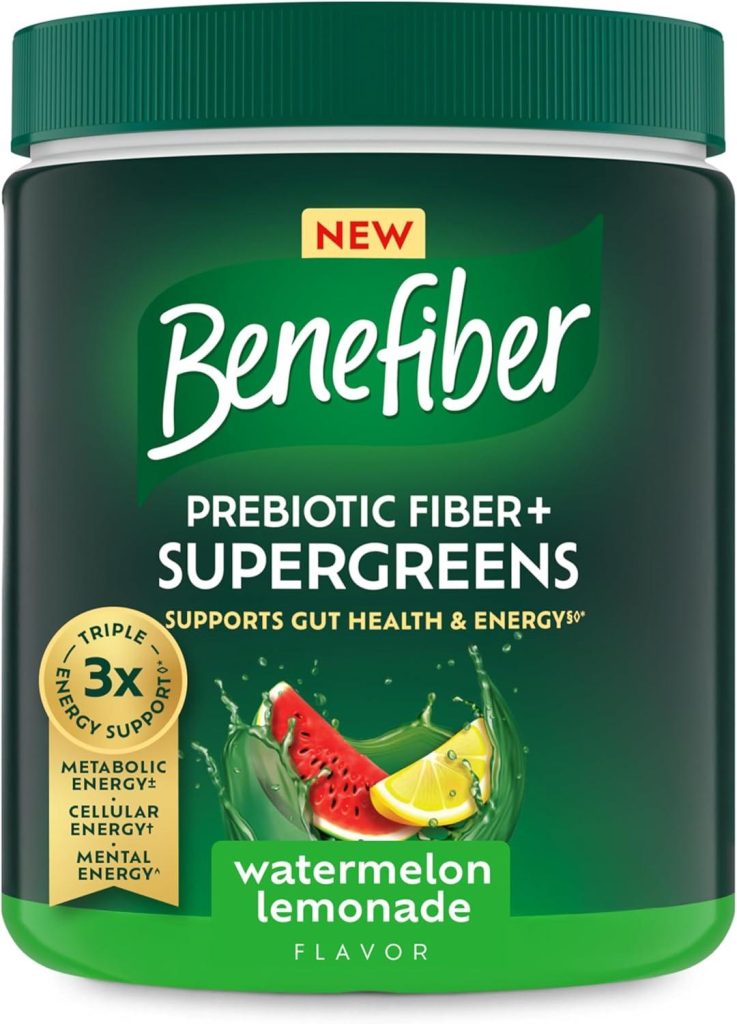 Best Fiber Supplement – Benefiber Prebiotic Supergreens Review